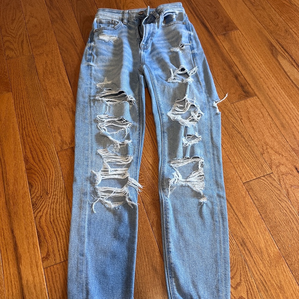 American Eagle Outfitters Light Blue Denim Jeans
